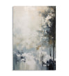 Handmade Painting for Drawing Room : misty-monochrome