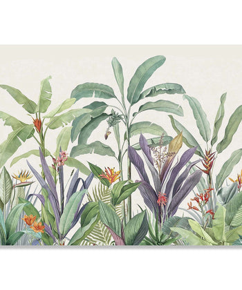 Handmade Painting for Drawing Room : pichwai-foliage