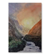 Handmade Painting for Drawing Room : sun-in-the-valley