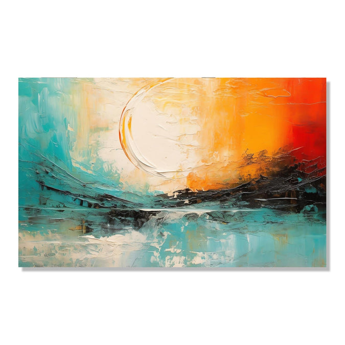 Handmade Painting for Drawing Room : vibrant-sunset