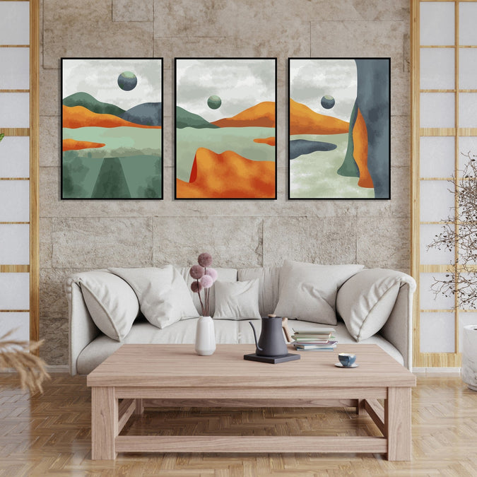 Handmade Painting for Home : abstract-landscapes