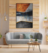 Handmade Painting for Home : abstract-wooden-hues-5