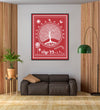 Handmade Painting for Home : aipan-tree-of-life-2