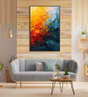 Handmade Painting for Home : battle-of-fire-water