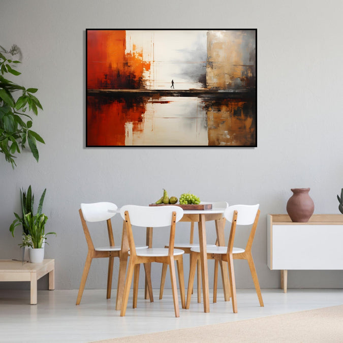 Handmade Painting for Home : between-the-horizons