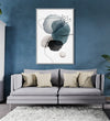 Handmade Painting for Home : blue-mirage