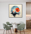 Handmade Painting for Home : cityscape-abstract