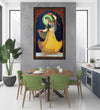 Handmade Painting for Home : dancing-princess-miniature-art-form