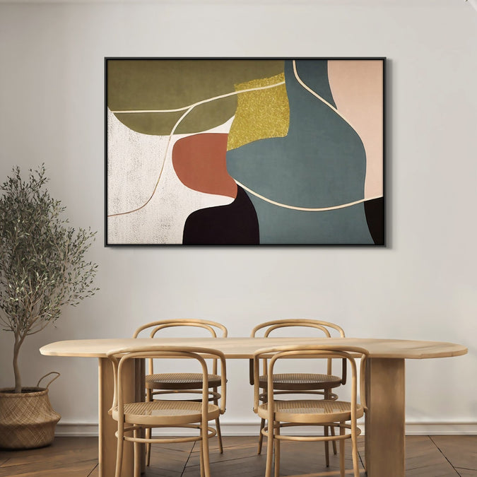 Handmade Painting for Home : earthen-harmony