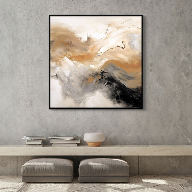 Handmade Painting for Home : earthy-chaos