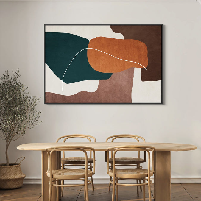 Handmade Painting for Home : earthy-flow