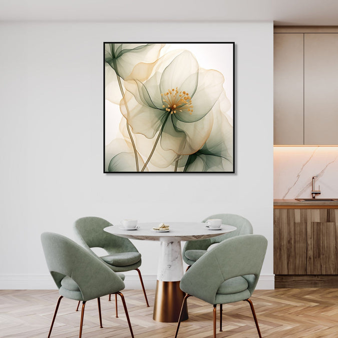 Handmade Painting for Home : ethereal-blossom