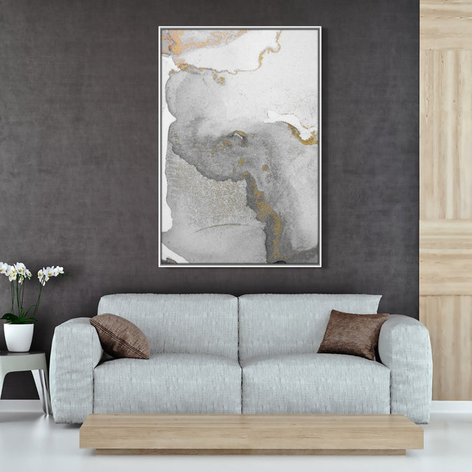 Handmade Painting for Home : gilded-elegance