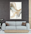 Handmade Painting for Home : golden-elegance