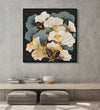 Handmade Painting for Home : golden-ginkgo-glow