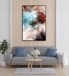 Handmade Painting for Home : golden-hoop-feathers-3