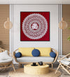 Handmade Painting for Home : mandala-ganesha