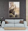 Handmade Painting for Home : maroon-luxe-elegance