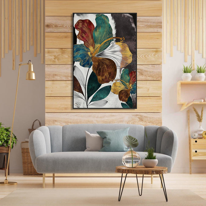 Handmade Painting for Home : moody-bloom