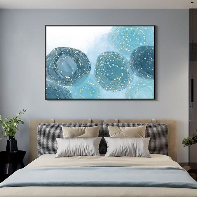 Handmade Painting for Home : oceanic-harmony