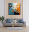 Handmade Painting for Home : peace-of-fire-water