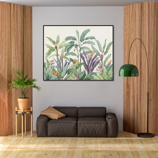 Handmade Painting for Home : pichwai-foliage