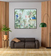 Handmade Painting for Home : pichwai-garden