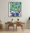 Handmade Painting for Home : pithora-bhil-women-tree