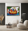 Handmade Painting for Home : rajasthani-phad-art-ramayana