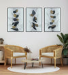 Handmade Painting for Home : stone-butterflies