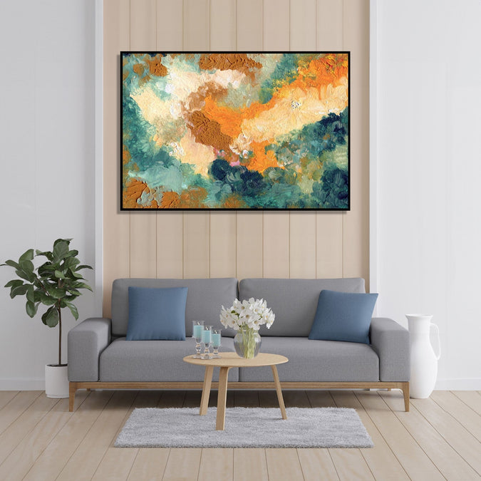 Handmade Painting for Home : symphony-of-shades