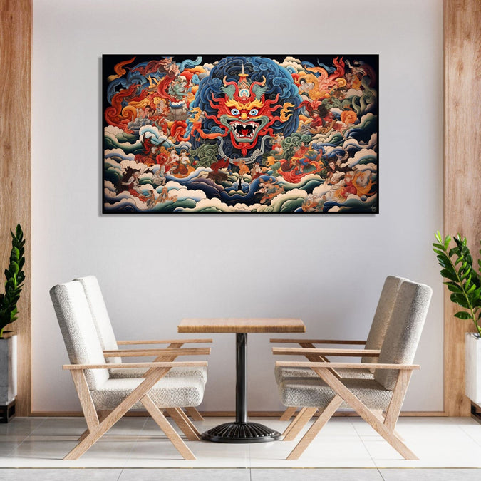 Handmade Painting for Home : thangka-art-1