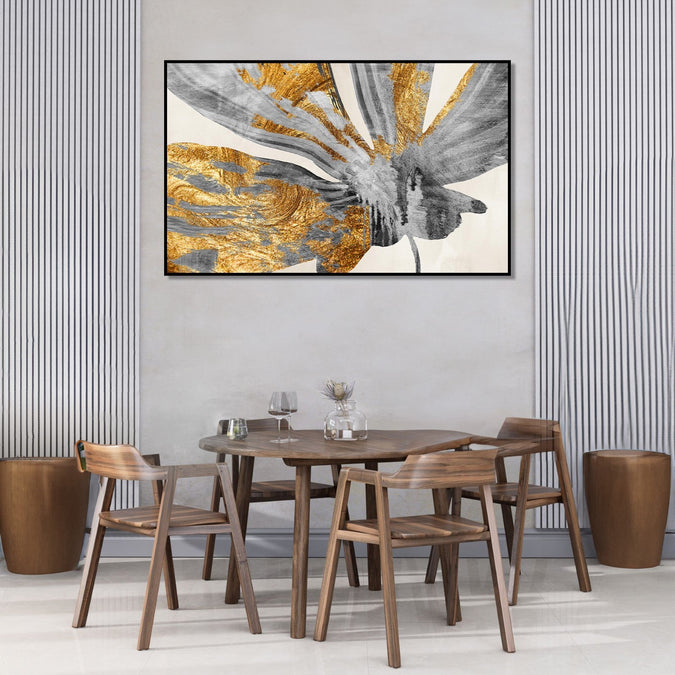 Handmade Painting for Home : the-gold-leaf