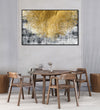 Handmade Painting for Home : the-gold-web