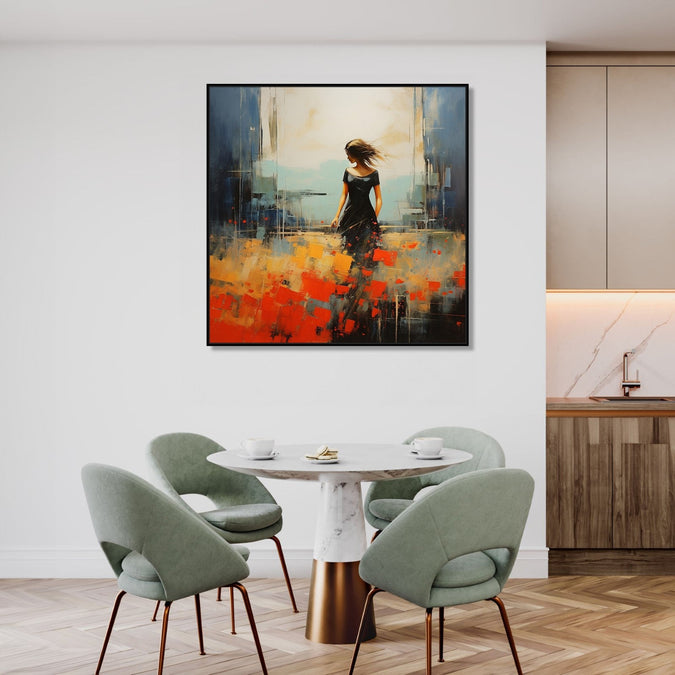 Handmade Painting for Home : walk-for-colours