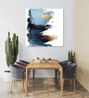 Handmade Painting for Living Room : abstract-sea-waves