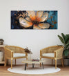 Handmade Painting for Living Room : abstract-subtle-bloom