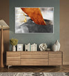 Handmade Painting for Living Room : abstract-wooden-hues-2