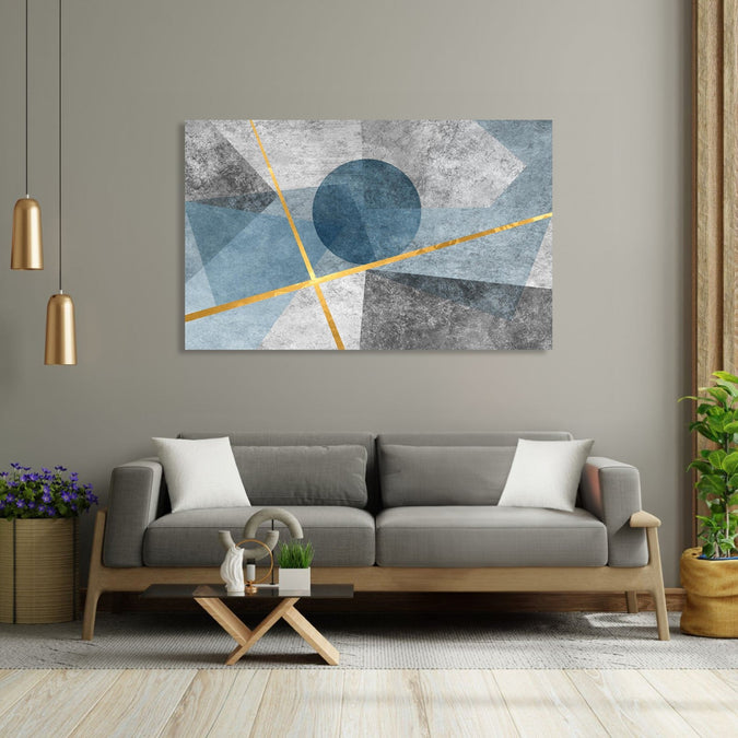 Handmade Painting for Living Room : balance-of-a-circle