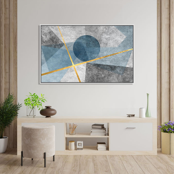 Handmade Painting for Living Room : balance-of-a-circle