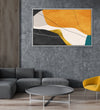 Handmade Painting for Living Room : earthy-abstract-3