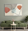 Handmade Painting for Living Room : earthy-abstract-harmony