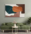 Handmade Painting for Living Room : earthy-flow