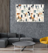 Handmade Painting for Living Room : earthy-patch-patterns