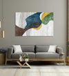 Handmade Painting for Living Room : earthy-patches