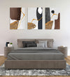 Handmade Painting for Living Room : earthy-shades-abstract