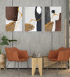 Handmade Painting for Living Room : earthy-shades-abstract