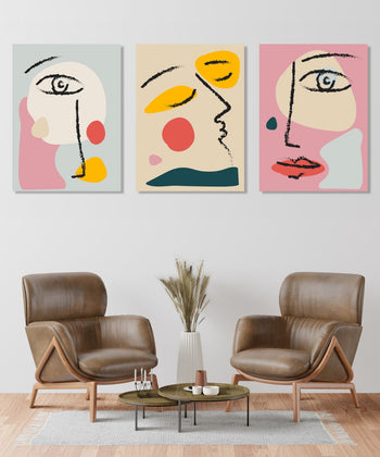 Handmade Painting for Living Room : emotions