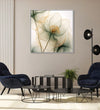 Handmade Painting for Living Room : ethereal-blossom