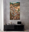 Handmade Painting for Living Room : european-colonial-influenced-art